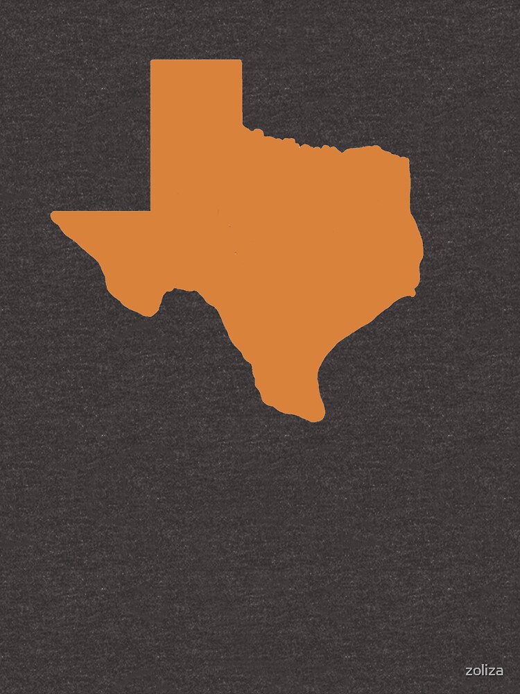"Burnt Orange Texas" Tshirt for Sale by zoliza Redbubble texas t