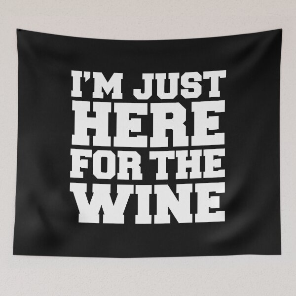 Item preview, Only Here for the Wine Sommelier Wine Lover Diva Party designed and sold by losttribe.
