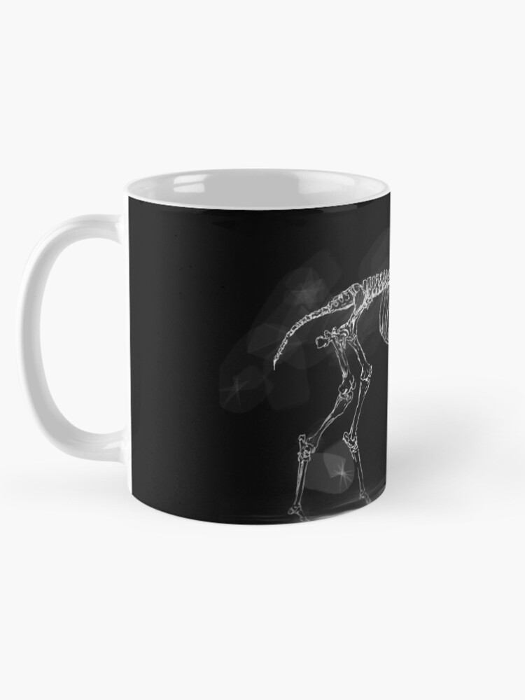 Thumbnail 5 of 6, Coffee Mug, Horse skeleton designed and sold by Rafahell.