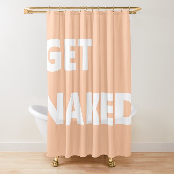 Get Naked Shower Curtain
