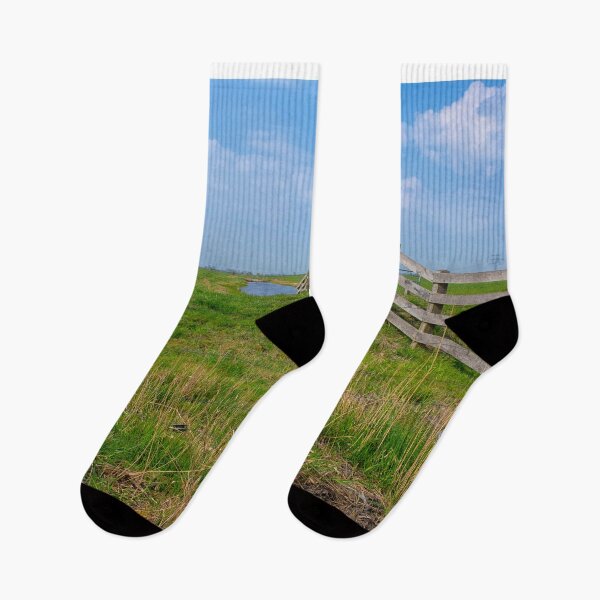 Item preview, Dutch rural landscape with fence designed and sold by Photopat.