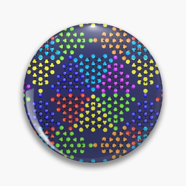 Item preview, diamond crystal lattice pattern designed and sold by AvotArt.