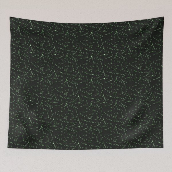 Item preview, Dark leaves pattern designed and sold by Illutino.
