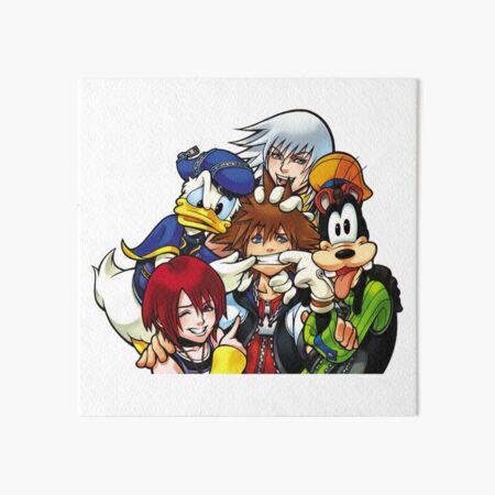 Kingdom hearts Sora Art Board Print for Sale by skydesigns