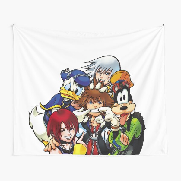 Kingdom Hearts Best Friends Tapestry
