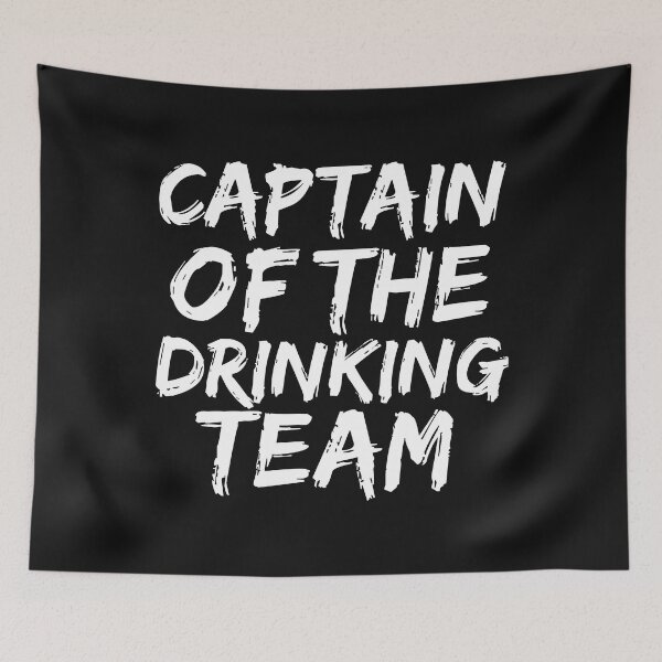 Item preview, Captain of the Drinking Team  Drunk Wasted Brunch designed and sold by losttribe.