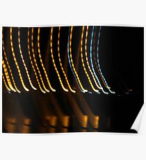 Motorway Lights Poster