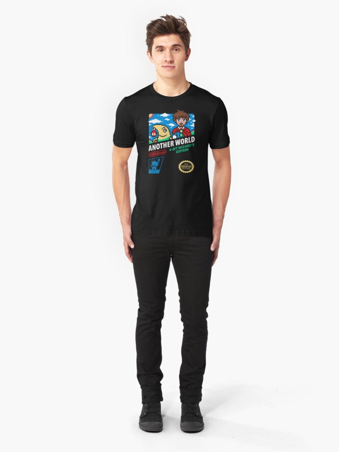 Alternate view of ANOTHER WORLD Slim Fit T-Shirt
