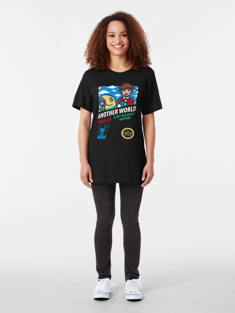 Alternate view of ANOTHER WORLD Slim Fit T-Shirt