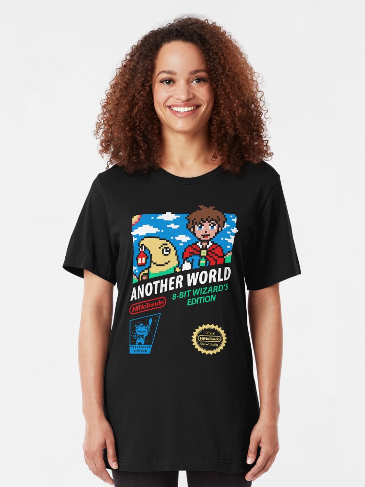 Alternate view of ANOTHER WORLD Slim Fit T-Shirt