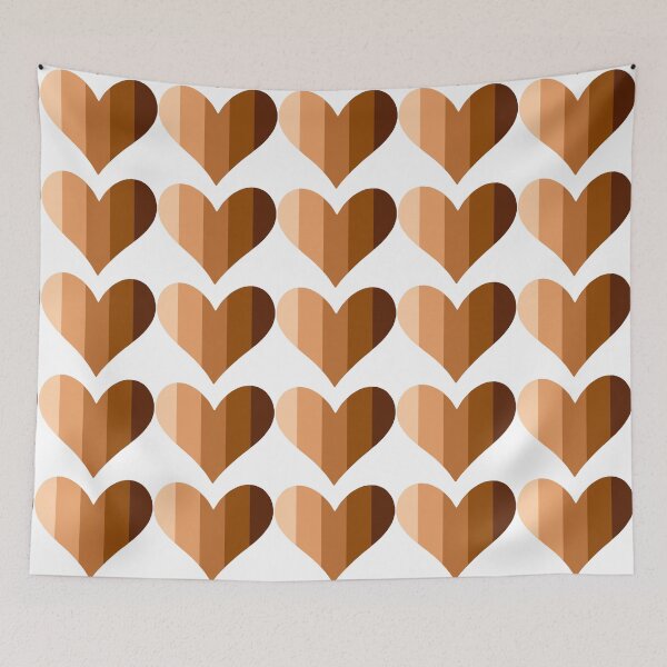 Item preview, Heart - anti racism BLM (skin color) designed and sold by JessisArt.