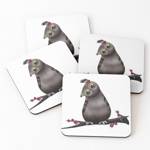 Item preview, A Curious Owl and A Friendly Worm designed and sold by nesivlad.