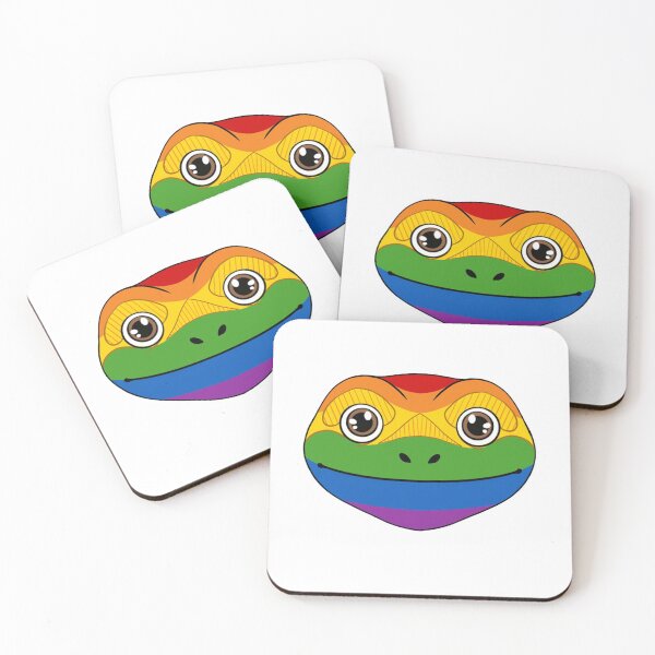 Item preview, Ranas de la bandera del orgullo LGBT: Rainbow designed and sold by Chloe Pearce.