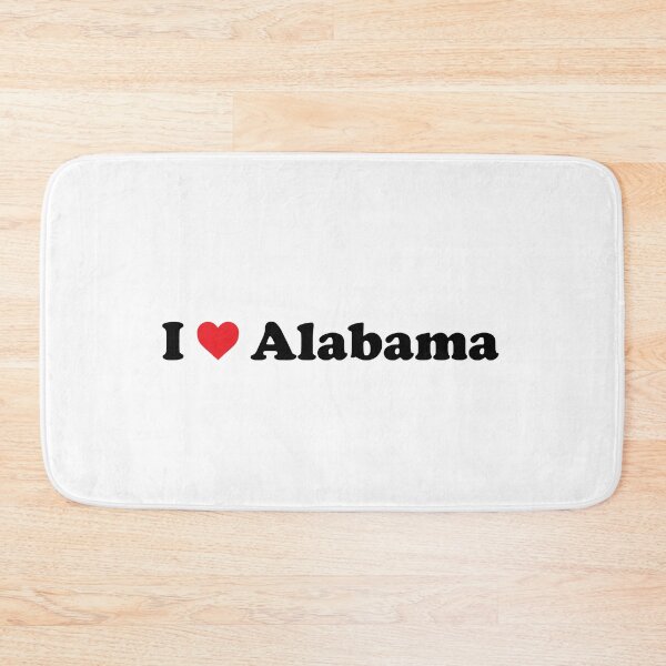 Artikelvorschau, Ich liebe Alabama entworfen und verkauft von Novel Gifts.