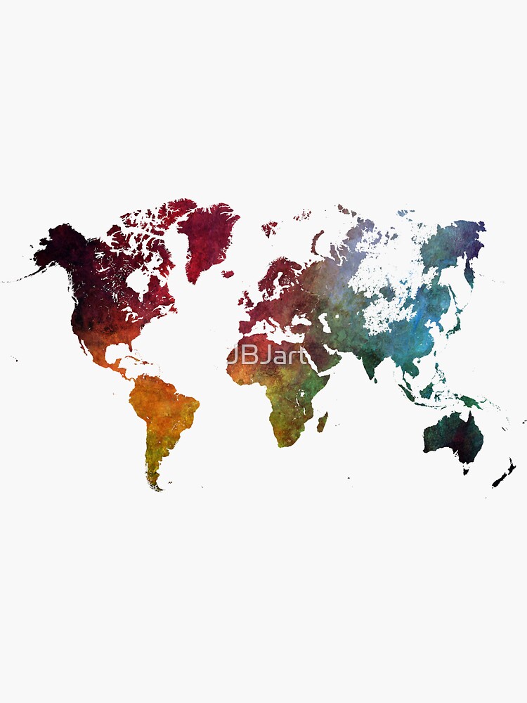 World map #map #worldmap by JBJart