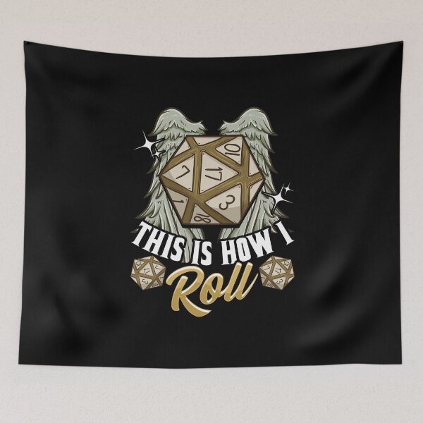 Item preview, This Is How I Roll RPG Tabletop Gaming Dice Pun designed and sold by perfectpresents.