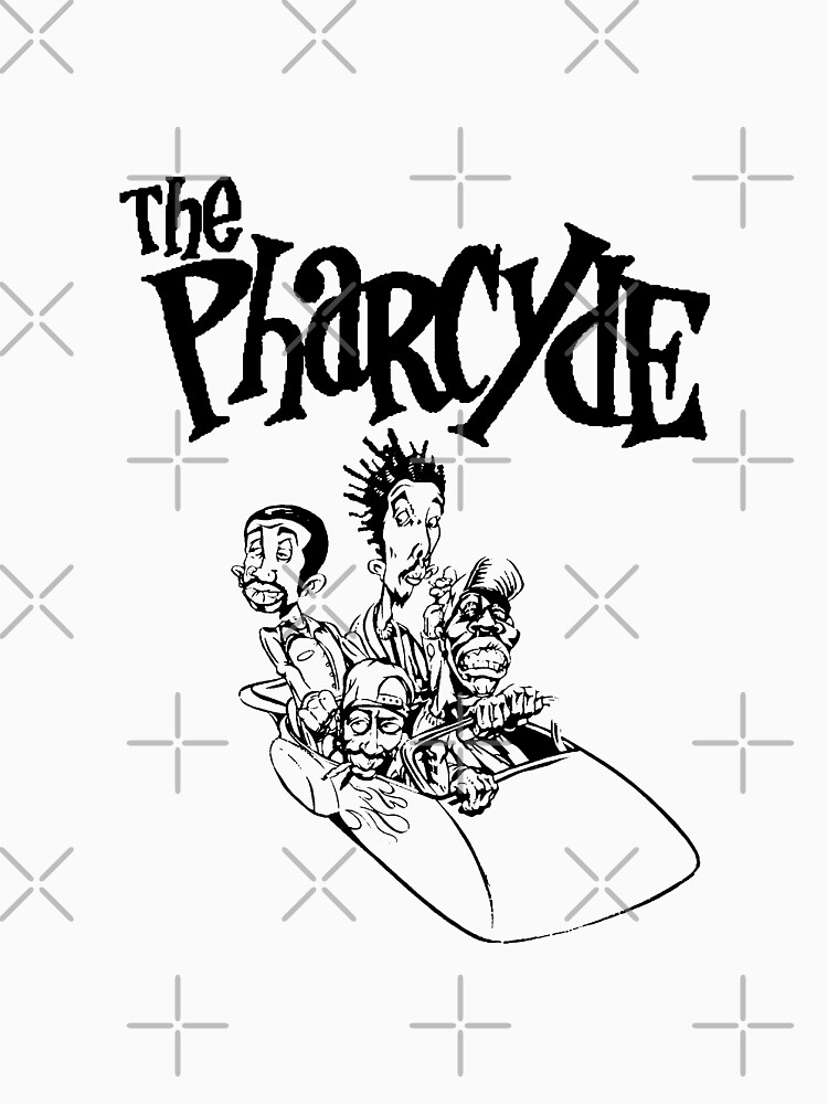 Thumbnail 7 of 7, Essential T-Shirt, Old School Hip Hop T Shirt Pharcyde designed and sold by ikidyounot.