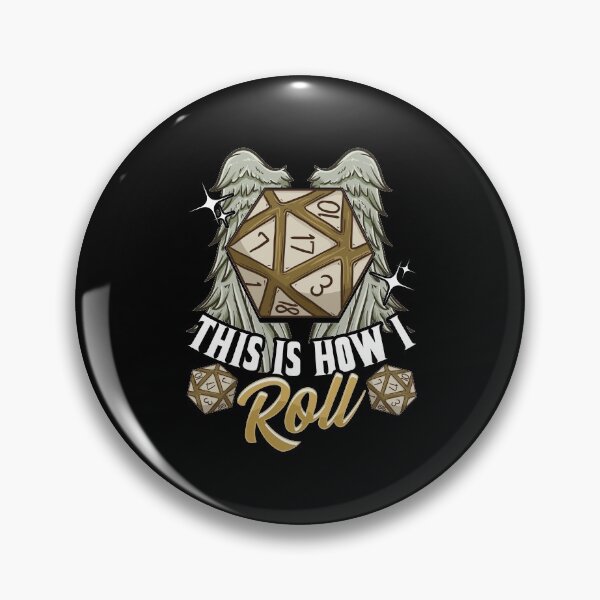 Item preview, This Is How I Roll RPG Tabletop Gaming Dice Pun designed and sold by perfectpresents.