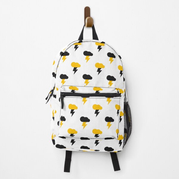 Item preview, Yellow and Black Thunderclouds pattern designed and sold by jezkemp.