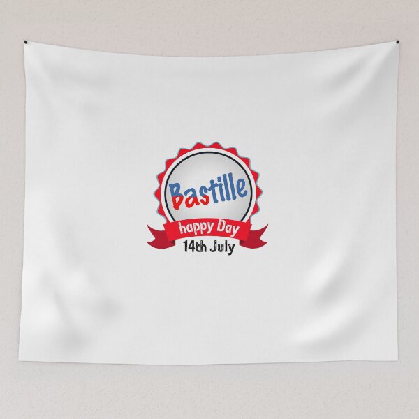 Item preview, T shirt Design 14 th July, Happy Bastille Day designed and sold by DesignByArt.