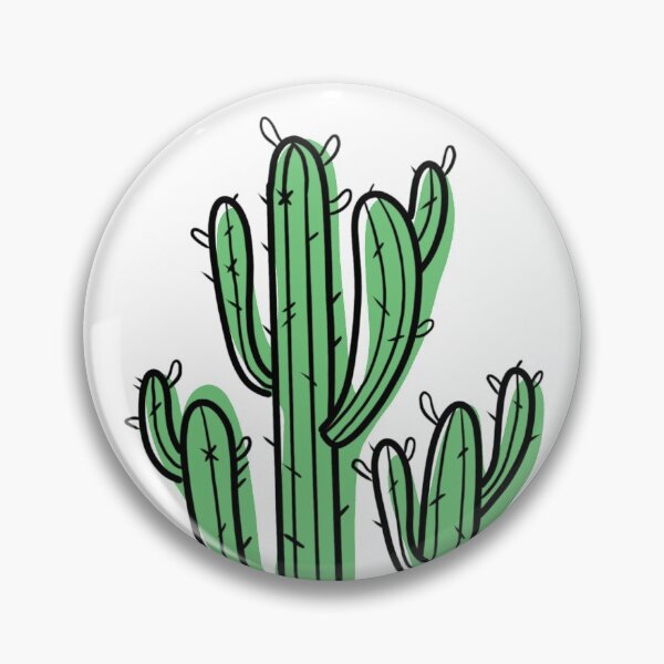 Item preview, Green Cartoon Cactus Illustration designed and sold by dooodles.