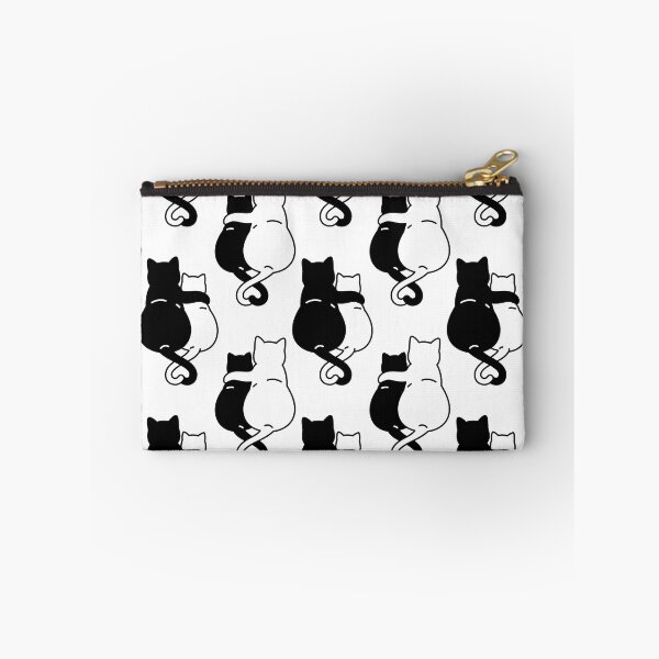 Item preview, black and white cats together side by side  designed and sold by headpossum.
