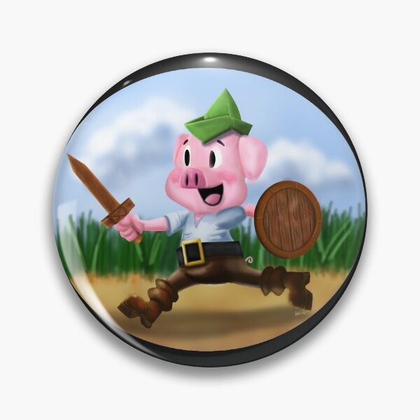 Item preview, STORYBOOK PIG ADVENTURER  designed and sold by DroidMonkey.