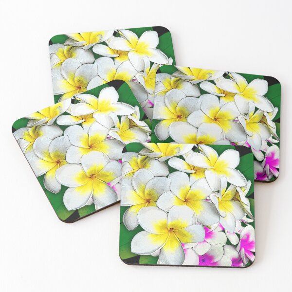 Item preview, Plumeria Flowers Bouquet designed and sold by BluedarkArt.