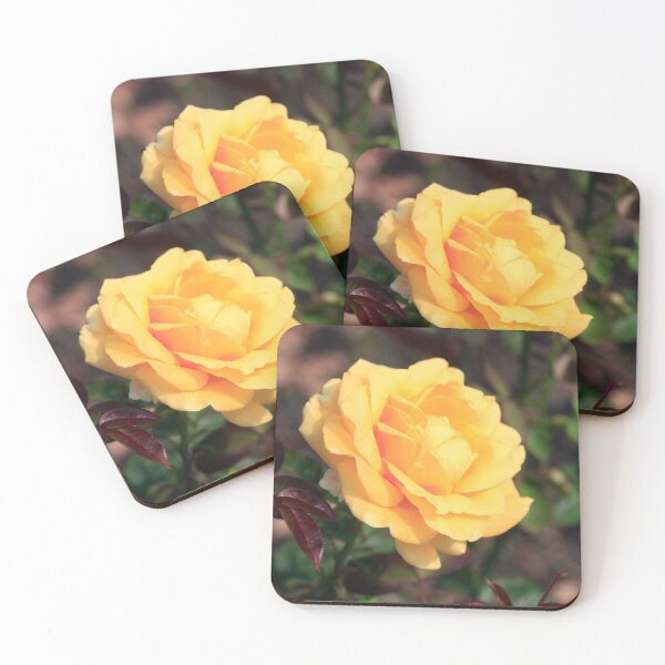 Item preview, Yellow rose on nature background designed and sold by olena2552.