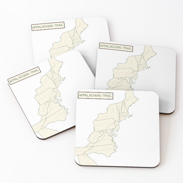 Item preview, Appalachian Trail Map designed and sold by zoliza.