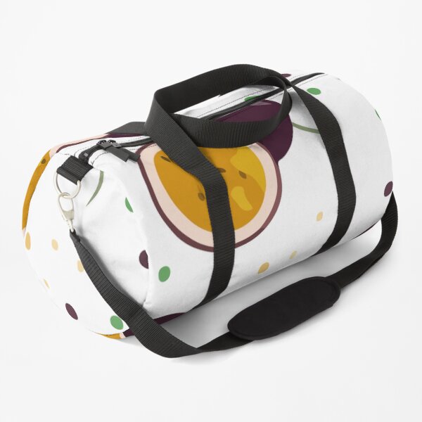 Seamless pattern with whole passionflower Duffle Bag