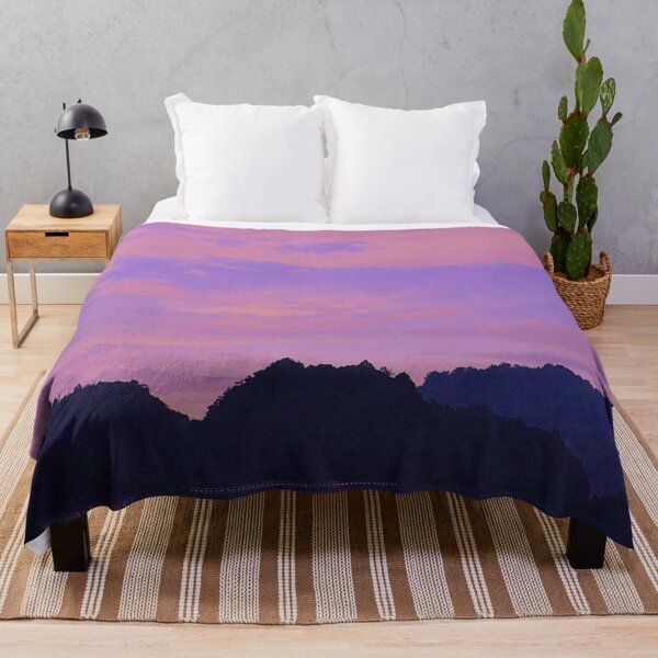 Item preview, Pink Sky and Mountains Lanscape designed and sold by CokeyPanda.