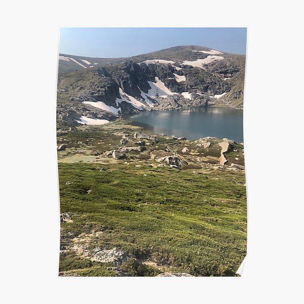 Glacial lake Poster