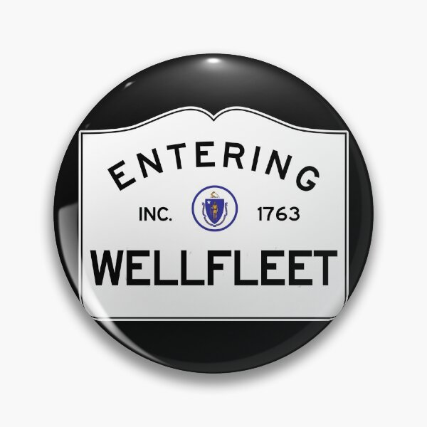 Item preview, Entering Wellfleet - Commonwealth of Massachusetts Road Sign designed and sold by NewNomads.