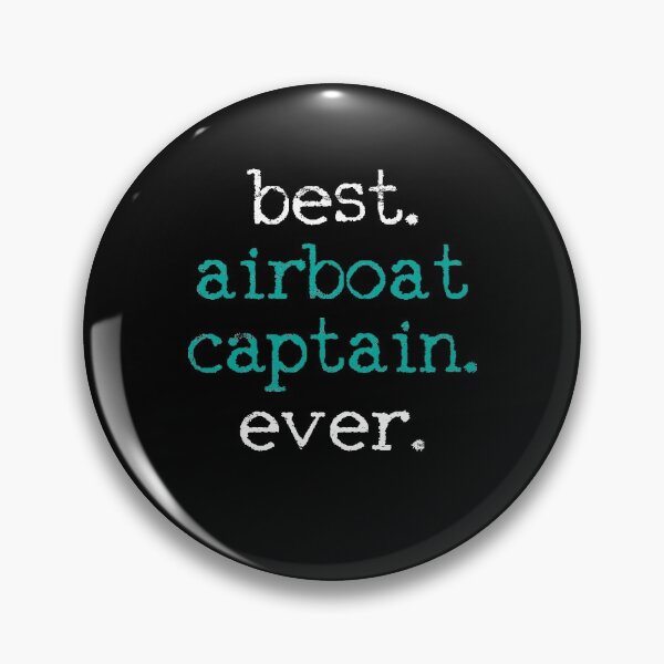 Item preview, Airboat Captain Boating designed and sold by 4tomic.