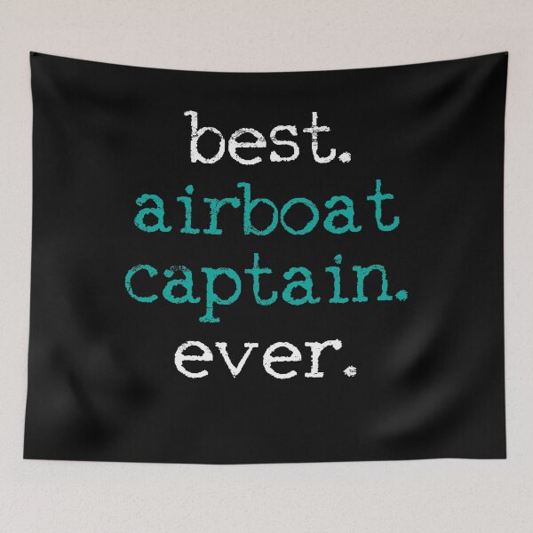 Item preview, Airboat Captain Boating designed and sold by 4tomic.