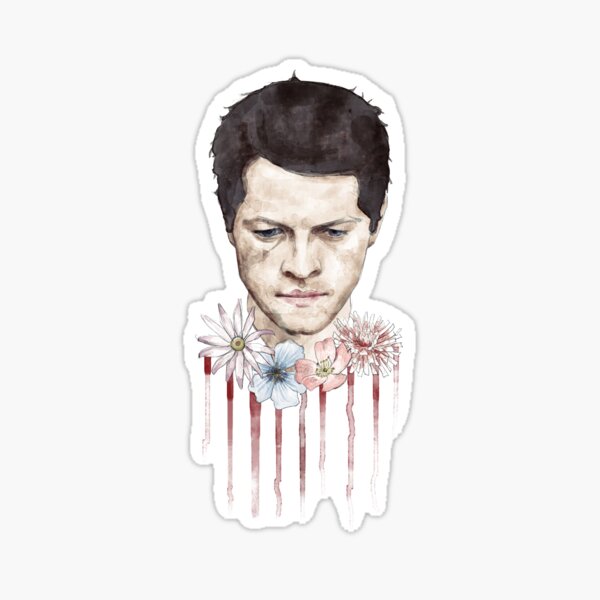 Castiel Sticker