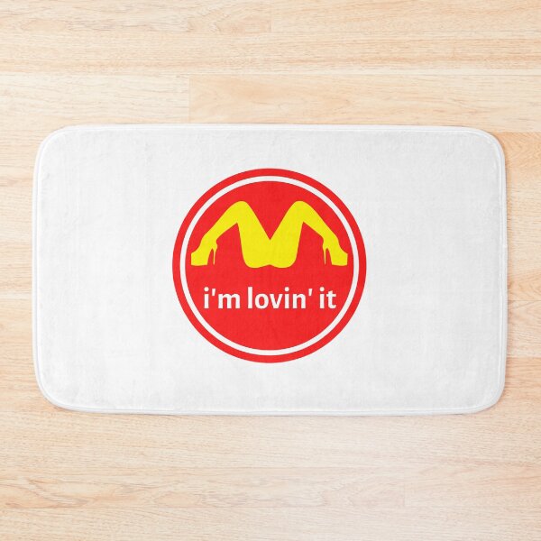 Item preview, I'm loving it fast food sexy legs spoof logo design designed and sold by chris-ellis-art.