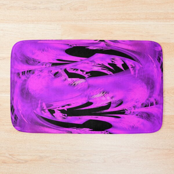 Item preview, Modern flowing pattern in purple and black designed and sold by MarionsArt.