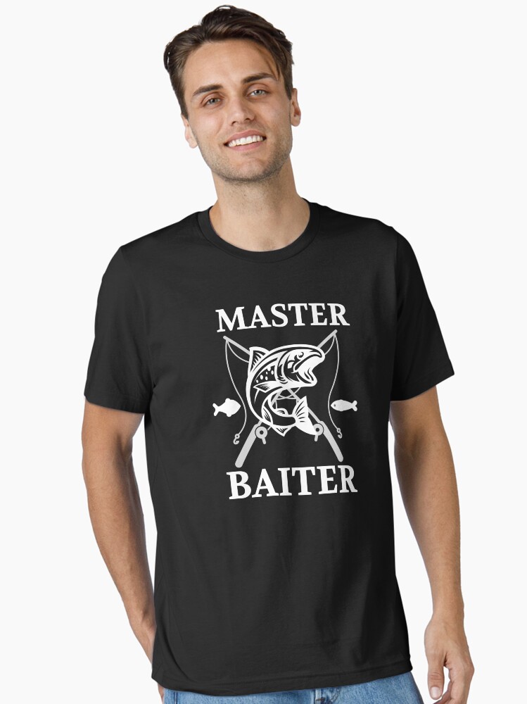 Master Baiter T Shirt Funny Fishing T Shirts With Offensive T