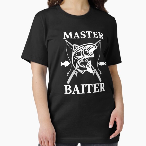 Item preview, Master Baiter T Shirt Funny Fishing T Shirts With Offensive T Shirt Novelty T Shirt Saying Hilarious Slogan Tee Mens Fisherman Adult Humor designed and sold by abasalah.