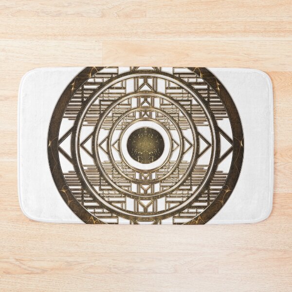 Item preview, Kopie von Elegant shiny Golden Art Deco Gatsby vintage design round designed and sold by Xarah.