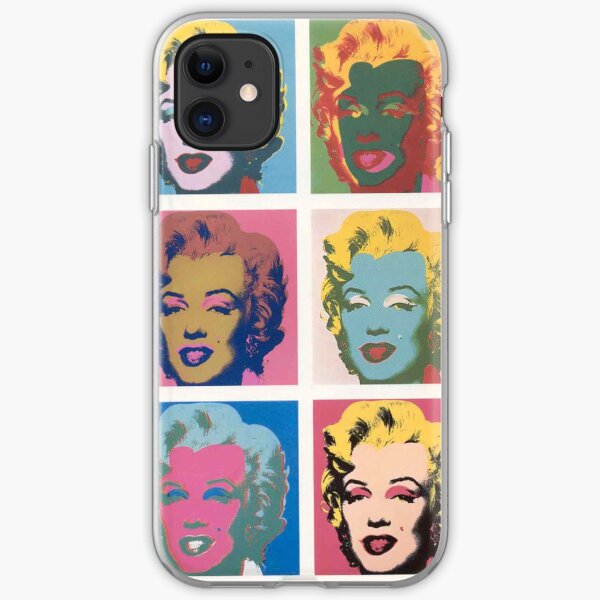 Marilyn Monroe by Andy Warhol iPhone Soft Case