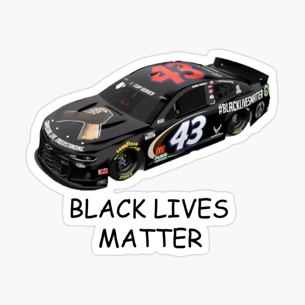 bubba wallace blm toy car