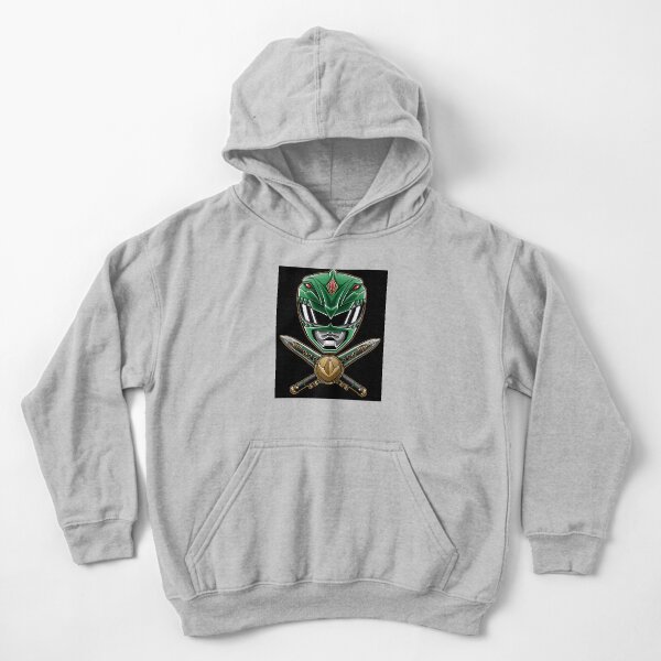 Green Ranger Power Rangers Full Face Zip Hoodie - Anime Ape