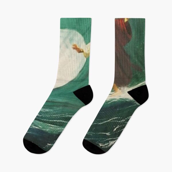 Item preview, Surfing Jesus designed and sold by katherinej34.