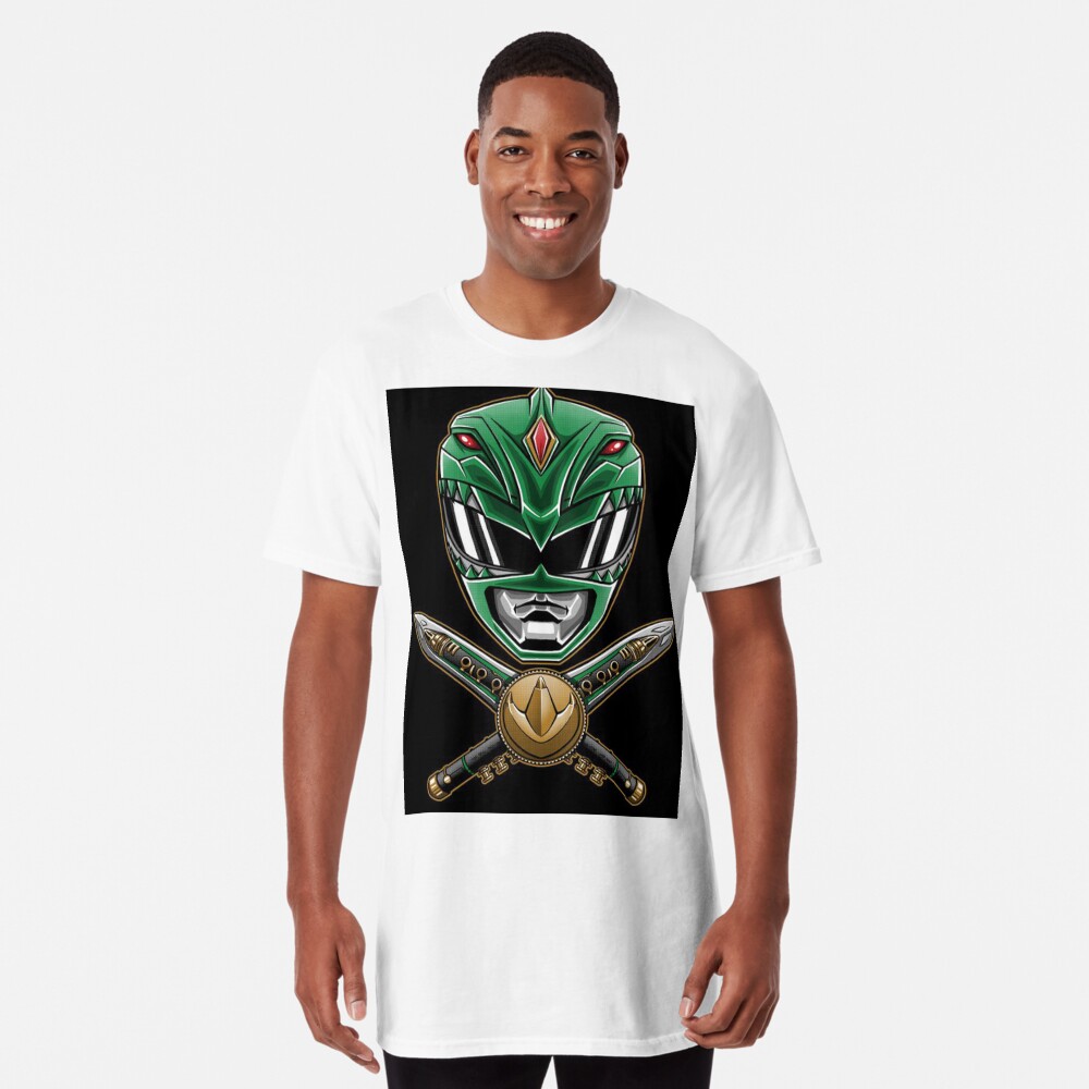 Green Dragonzords Tommy Oliver Power Rangers Baseball Jersey