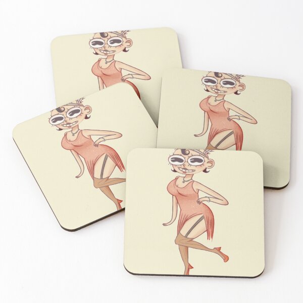 Item preview, Cartoon Vintage Flapper Girl designed and sold by tatikawa-art.