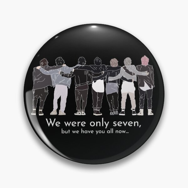 Item preview, Bangtan ON We were only Seven, but we have you all now designed and sold by NoonaStudio.