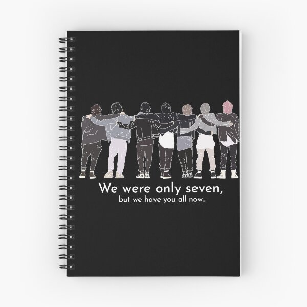 Item preview, Bangtan ON We were only Seven, but we have you all now designed and sold by NoonaStudio.